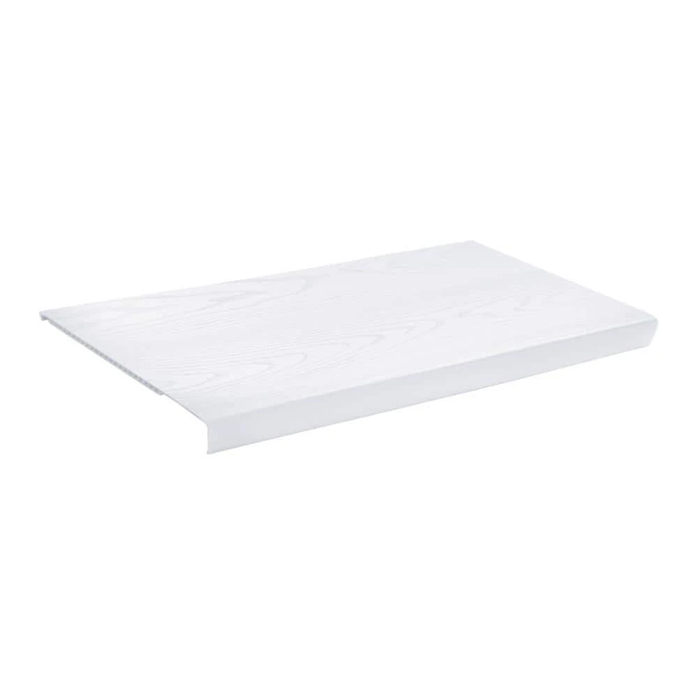 Everbilt 2 ft. x 12 in. Decorative Shelf Cover - White 3 Everbilt 2 ft. x 12 in. Decorative Shelf Cover - White - Image 3