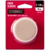 Everbilt 2-1/8 in. Beige Round Self-Adhesive Plastic Heavy Duty Furniture Glides for Carpeted Floors (4-Pack)