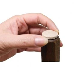 Everbilt Assorted Self-Adhesive Round Furniture Sliders, Felt Pads for Hard Floors and Surface Bumpers Value Pack (108-Piece) -Everbilt Store beige cream everbilt furniture accessories 49032 66 1000