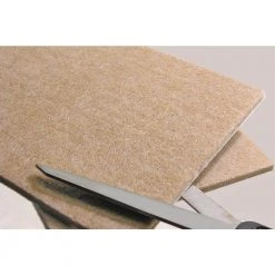 Everbilt 4-1/4 in. x 6 in. Beige Rectangular Felt Heavy-Duty Self-Adhesive Furniture Sheet (2-Pack) -Everbilt Store beige cream everbilt furniture accessories 49950 1d 1000
