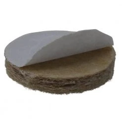 Everbilt 1 in. Beige Round Felt Heavy Duty Self-Adhesive Furniture Pads (48-Pack) -Everbilt Store beige cream everbilt furniture accessories 49972 44 1000