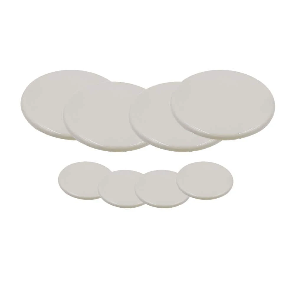 Everbilt 3-1/2 in. and 7 in. Beige Plastic Reusable Sliders for Soft Floors (8-Pack) 1 Everbilt 3-1/2 in. and 7 in. Beige Plastic Reusable Sliders for Soft Floors (8-Pack)