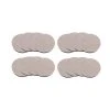 Everbilt 3-1/2 in. Beige Reusable Felt Round Furniture Sliders for Hard Floors (16-Pack)