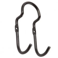 Everbilt Steel Assorted Wall Mount Hooks in Black (4-Pack) -Everbilt Store black everbilt garage storage hooks 17957 40 1000