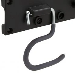 Everbilt 64 in. Expandable Wall Mount Tool Organizer Black and Gray -Everbilt Store black everbilt garage storage hooks 18020 40 1000