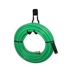 Everbilt 40 lbs. Heavy-Duty Wall Mounted Steel Utility Hook in Vinyl Coated Black Mounting Hardware Included -Everbilt Store black everbilt garage storage hooks 69632 1f 1000