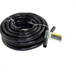 Everbilt 1/2 in. O.D. x 3/8 in. I.D. x 20 ft. Black Vinyl Tube -Everbilt Store black everbilt hydroponic irrigation tubing hkp004 014 40 1000