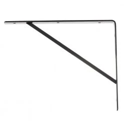 Everbilt 10 in. x 8 in. Black Medium Duty Shelf Bracket -Everbilt Store black everbilt shelving brackets 14287 40 1000