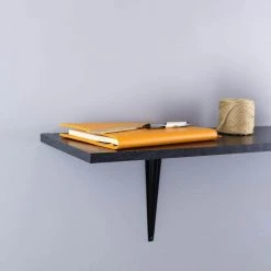 Everbilt 8 in. x 10 in. Black Shelf Bracket -Everbilt Store black everbilt shelving brackets 14809 66 1000