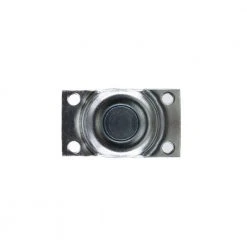 Everbilt 2 in. Black Soft Rubber and Copper Swivel Plate Caster with 80 lb. Load Rating (2-Pack) -Everbilt Store blacks everbilt casters 49346 1d 1000