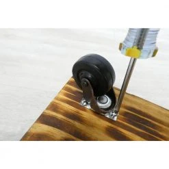 Everbilt 2 in. Black Soft Rubber and Copper Swivel Plate Caster with 80 lb. Load Rating (2-Pack) -Everbilt Store blacks everbilt casters 49346 31 1000