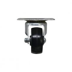 Everbilt 3 in. Black Soft Rubber and Steel Swivel Plate Caster with 175 lbs. Load Rating -Everbilt Store blacks everbilt casters 49479 4f 1000