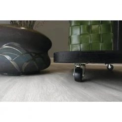 Everbilt 1-1/2 in. Black Soft Rubber and Steel Swivel Plate Caster with 40 lb. Load Rating -Everbilt Store blacks everbilt casters 49489 40 1000