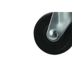 Everbilt 1-1/2 in. Black Soft Rubber and Steel Swivel Plate Caster with 40 lb. Load Rating -Everbilt Store blacks everbilt casters 49489 44 1000