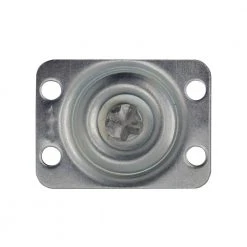 Everbilt 2 in. Black Soft Rubber and Steel Swivel Plate Caster with Locking Brake and 90 lbs. Load Rating -Everbilt Store blacks everbilt casters 49509 fa 1000