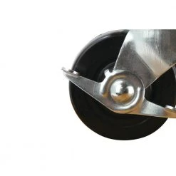 Everbilt 4 in. Black Soft Rubber and Steel Swivel Plate Caster with Locking Brake and 225 lbs. Load Rating 18 Everbilt 4 in. Black Soft Rubber and Steel Swivel Plate Caster with Locking Brake and 225 lbs. Load Rating -Everbilt Store blacks everbilt casters 49512 44 1000