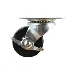 Everbilt 4 in. Black Soft Rubber and Steel Swivel Plate Caster with Locking Brake and 225 lbs. Load Rating 15 Everbilt 4 in. Black Soft Rubber and Steel Swivel Plate Caster with Locking Brake and 225 lbs. Load Rating -Everbilt Store blacks everbilt casters 49512 c3 1000