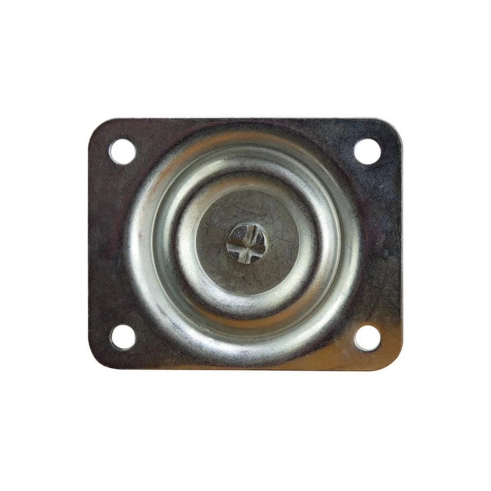 Everbilt 4 in. Black Soft Rubber and Steel Swivel Plate Caster with Locking Brake and 225 lbs. Load Rating 9 Everbilt 4 in. Black Soft Rubber and Steel Swivel Plate Caster with Locking Brake and 225 lbs. Load Rating - Image 9