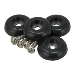 Everbilt 1 in. Heavy Duty Anti-Skid Surface Pads (4-Pack) -Everbilt Store blacks everbilt furniture accessories 49644 a0 1000