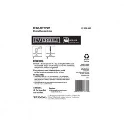 Everbilt 1 in. Heavy Duty Anti-Skid Surface Pads (4-Pack) -Everbilt Store blacks everbilt furniture accessories 49644 d4 1000