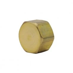 Everbilt 3/8 in. OD Compression Brass Cap Fitting
