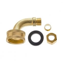 Everbilt 3/4 in. FHT x 3/8 in. OD Compression 90-Degree Brass Elbow Adapter Fitting -Everbilt Store brass everbilt brass fittings 801199 77 1000