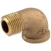 Everbilt 1/2 in. MIP x 1/2 in. FIP 90-Degree Brass Street Elbow Fitting