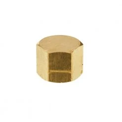 Everbilt 1/2 in. FIP Brass Cap Fitting -Everbilt Store brass everbilt brass fittings 802159 76 1000