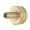 Everbilt 3/8 in. Barb x 3/4 in. FHT Brass Adapter Fitting