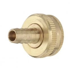 Everbilt 3/8 in. Barb x 3/4 in. FHT Brass Adapter Fitting