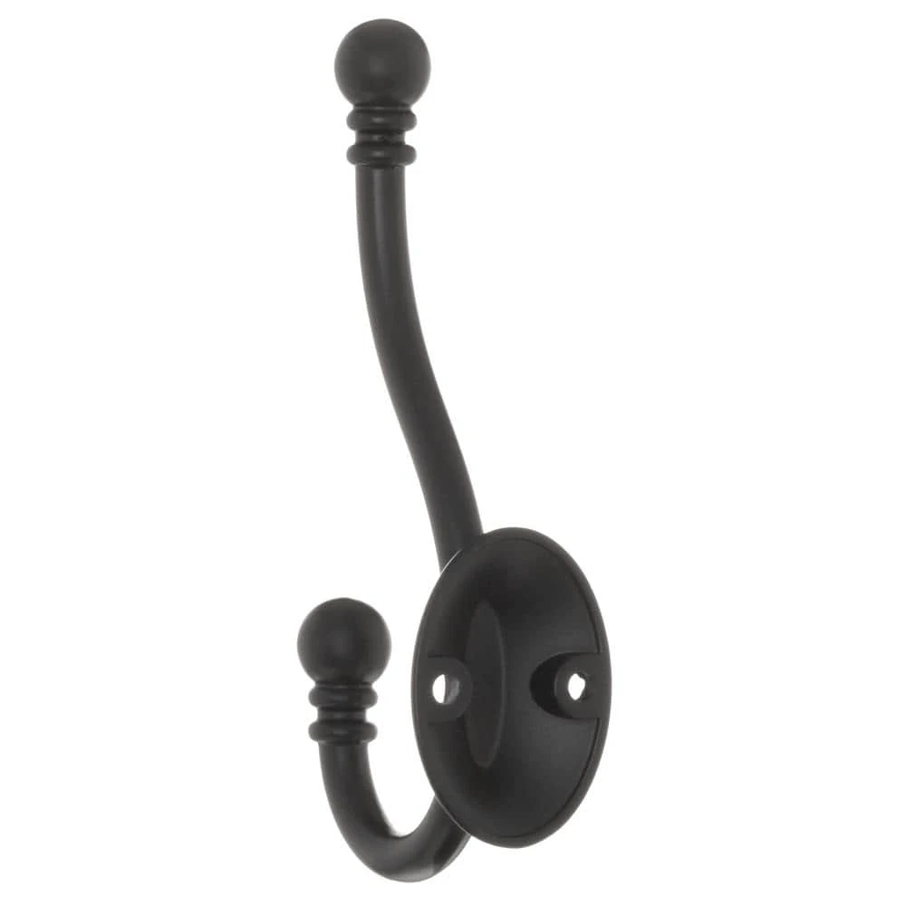 Everbilt Oil-Rubbed Bronze Decorative Coat and Hat Hook 2 Everbilt Oil-Rubbed Bronze Decorative Coat and Hat Hook - Image 2