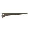 Everbilt 12.6 in. x 2.3 in. Bronze Single Track Shelf Bracket