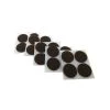 Everbilt 3/4 in. Brown Round Felt Medium Duty Self-Adhesive Furniture Pads (20-Pack)