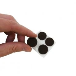 Everbilt 3/4 in. Brown Round Felt Medium Duty Self-Adhesive Furniture Pads (20-Pack) -Everbilt Store browns tans everbilt furniture accessories 46659 66 1000