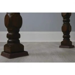 Everbilt 2 in. Brown Square Smooth Rubber Floor Protector Furniture Cups for Carpet & Hard Floors (4-Pack) -Everbilt Store browns tans everbilt furniture accessories 49076 40 1000