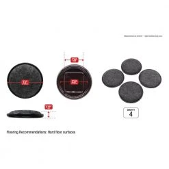 Everbilt 2-1/2 in. Brown Metal Furniture Cups with Carpet Base for Hard Floors (4-Pack) 19 Everbilt 2-1/2 in. Brown Metal Furniture Cups with Carpet Base for Hard Floors (4-Pack) -Everbilt Store browns tans everbilt furniture accessories 49092 76 1000