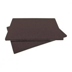 Everbilt 4-1/4 in. x 6 in. Brown Rectangular Felt Heavy-Duty Self-Adhesive Furniture Sheet (2-Pack) -Everbilt Store browns tans everbilt furniture accessories 49860 66 1000