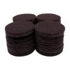 Everbilt 1-1/2 in. Brown Round Felt Heavy Duty Self-Adhesive Furniture Pads (24-Pack)