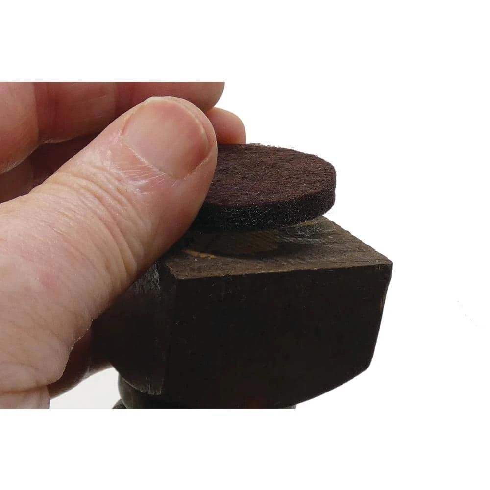 Everbilt 1 in. Brown Round Felt Heavy Duty Self-Adhesive Furniture Pads (96-Pack) 2 Everbilt 1 in. Brown Round Felt Heavy Duty Self-Adhesive Furniture Pads (96-Pack) - Image 2
