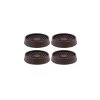 Everbilt 1-3/4 in. Brown Rubber Furniture Cup (4-Pack)