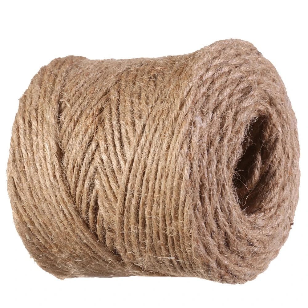 Everbilt #30 x 190 ft. Twisted Jute Twine, Natural 3 Everbilt #30 x 190 ft. Twisted Jute Twine, Natural - Image 3