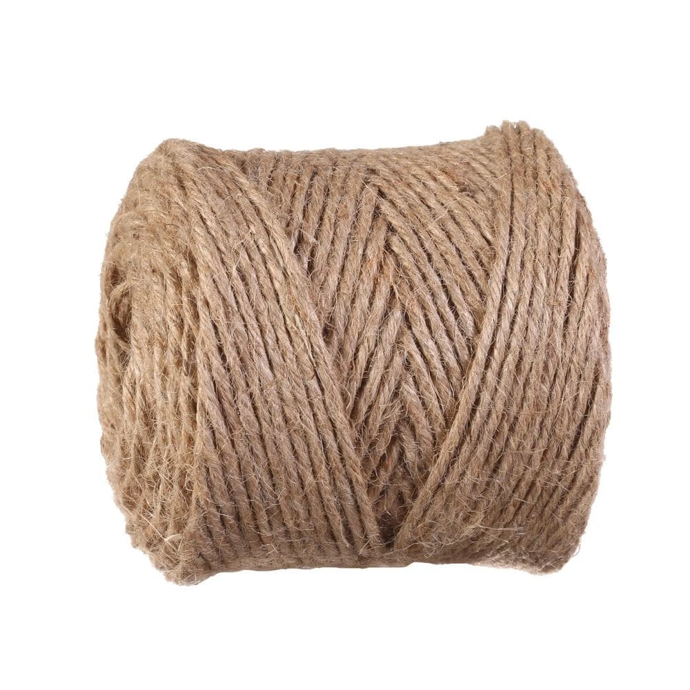 Everbilt #30 x 190 ft. Twisted Jute Twine, Natural 2 Everbilt #30 x 190 ft. Twisted Jute Twine, Natural - Image 2