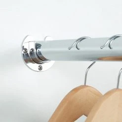 Everbilt 1-5/16 in. Heavy-Duty Chrome Closet Pole Sockets (2-Pack) -Everbilt Store chrome everbilt closet rods eh wsthdus 325 4f 1000