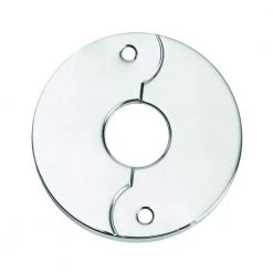 Everbilt 1/2 in. Iron Pipe Size Split Flange Escutcheon Plate in Chrome-Plated Steel