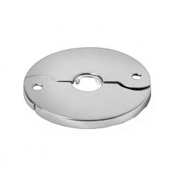 Everbilt 1/2 in. Copper Tube Size Split Flange Escutcheon Plate in Chrome-Plated Steel