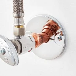 Everbilt 1/2 in. Copper Tube Size Split Flange Escutcheon Plate in Chrome-Plated Steel -Everbilt Store chrome everbilt escutcheons plates c5340c 66 1000