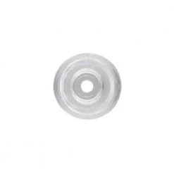 Everbilt 7/8 in. Clear Rubber Like Plastic Screw-On Furniture Bumpers for Chairs and Table Floor Protection (4-Pack) -Everbilt Store clear everbilt furniture accessories 49072 4f 1000