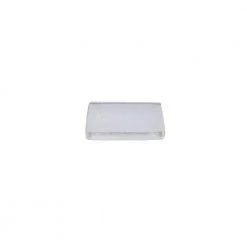 Everbilt 1/2 in. x 1 in. Clear Soft Rubber Like Plastic Self-Adhesive Rectangular Bumpers (8-Pack) -Everbilt Store clear everbilt furniture accessories 49963 c3 1000