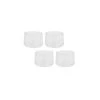Everbilt 7/8 in. Clear Leg Tip (4-Pack)