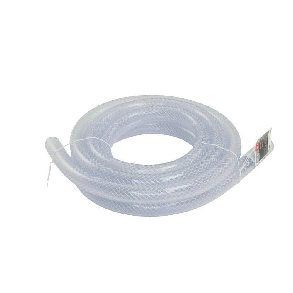 Everbilt 7/8 in. O.D. x 5/8 in. I.D. x 10 ft. PVC Braided Vinyl Tube 2 Everbilt 7/8 in. O.D. x 5/8 in. I.D. x 10 ft. PVC Braided Vinyl Tube - Image 2